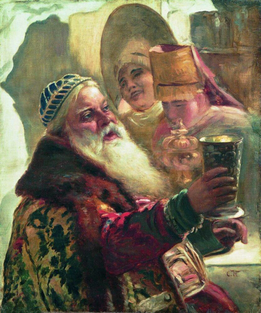 Боярский пир картина маковского